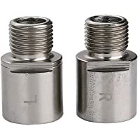 Separadores de Pedales de Bicicleta de Acero de 1 par de Pedales de Bicicleta para MTB Road Adaptadores de Pedal de 9-16…